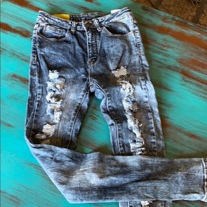 Distressed Jeans